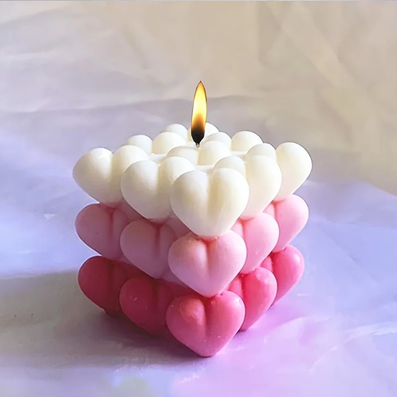 Soap Making Molds - New Heart-shaped Magic Ball Silicone Candle