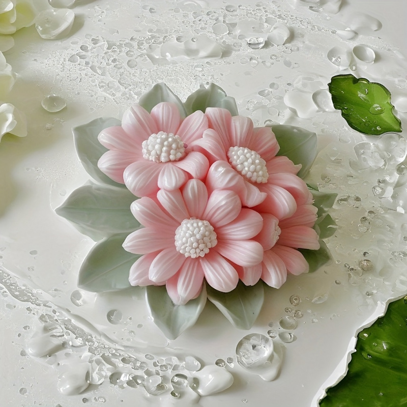Quality Soap Making Kit - Sunflower Silicone Mold，Suitable for resin casting、Jewelry