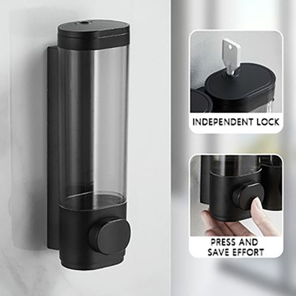 Soap Making Liquid - Durable ABS Plastic Manual Soap Dispenser