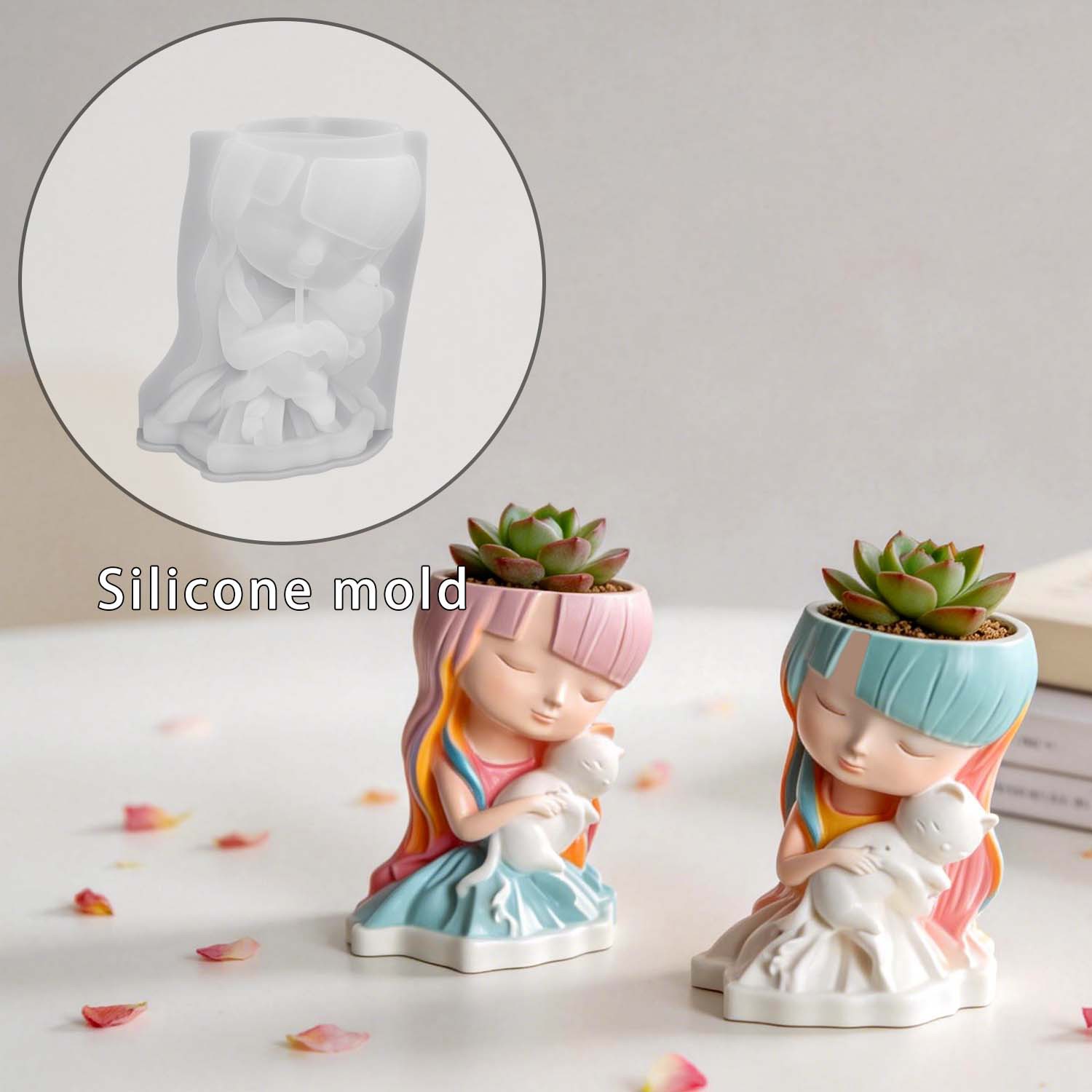 Cute Flower Pot Mold Non Stick - Soap Making Pot incelemesi ve fiyatı