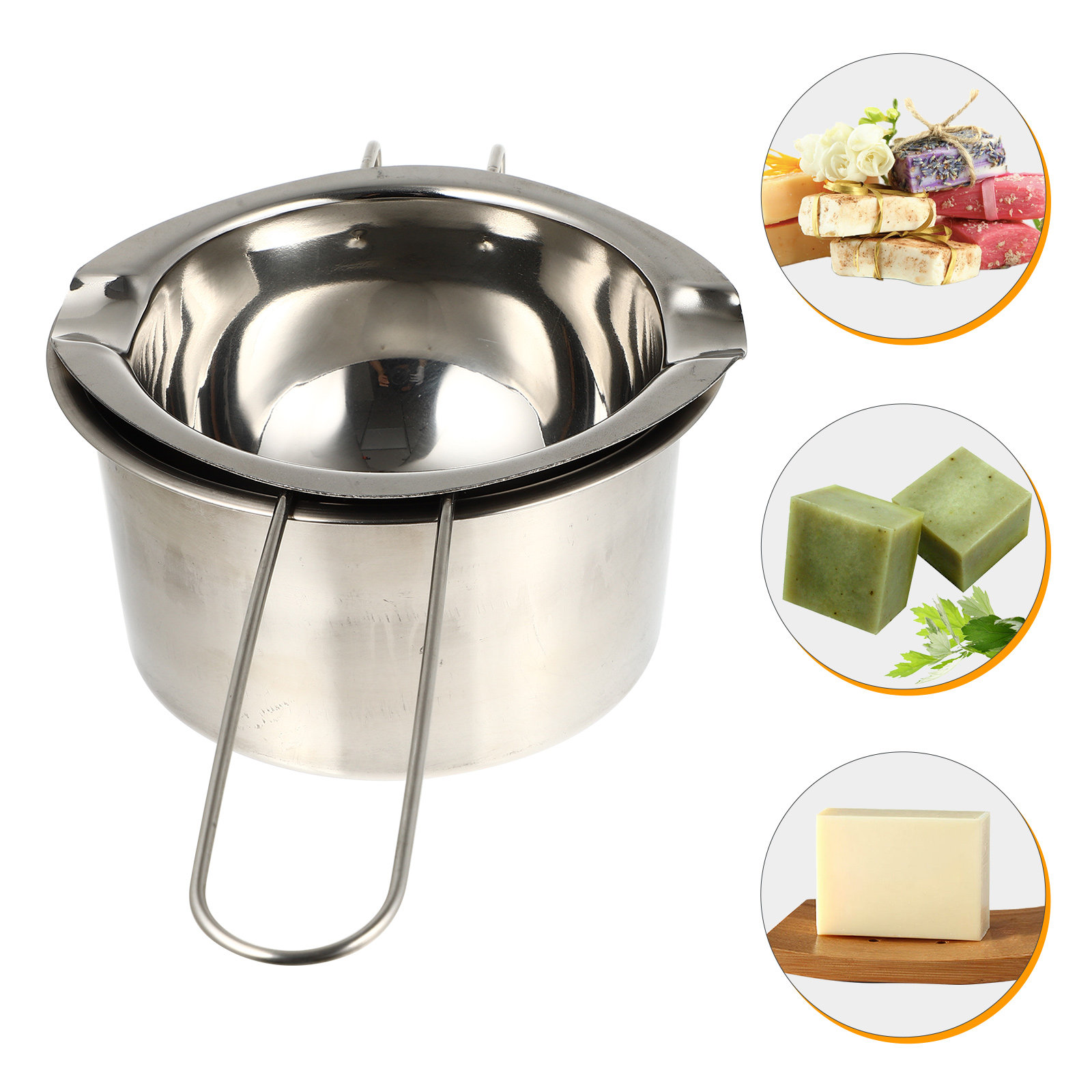 1Set Premium Wax Melting Conta - Soap Making Pot incelemesi ve fiyatı