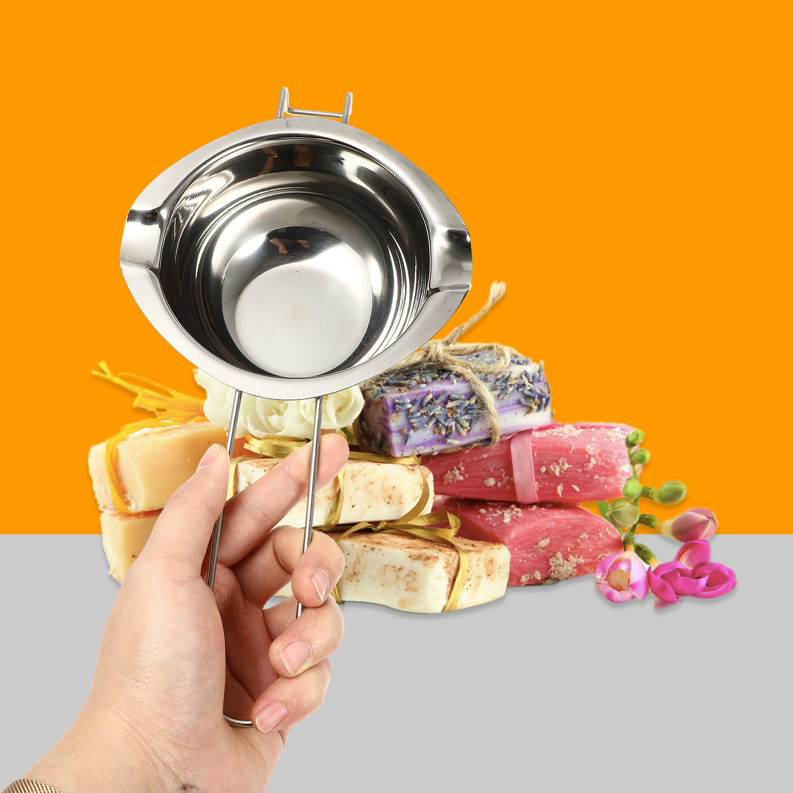 1Set Premium Wax Melting Conta - Soap Making Pot incelemesi ve fiyatı
