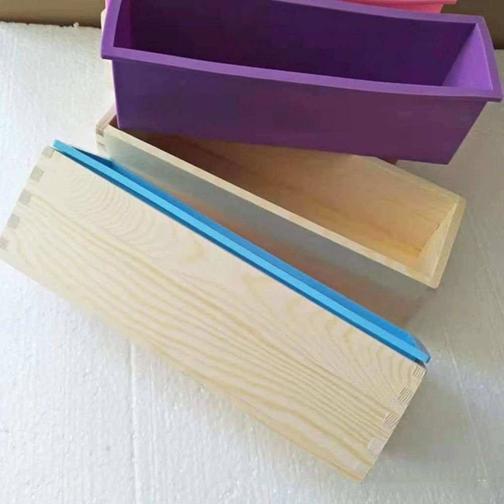 1200ml Silicone Soap Mold Wood - Soap Making Box incelemesi ve fiyatı