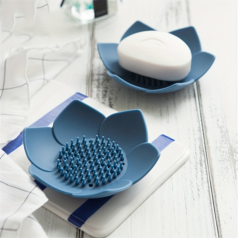 Soap Box Lotus Shape Non-slip  - Soap Making Box incelemesi ve fiyatı
