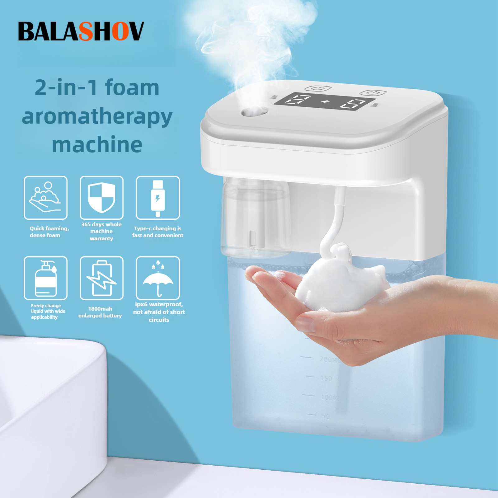 Automatic Soap Dispenser Foam  - Soap Making Workshop incelemesi ve fiyatı