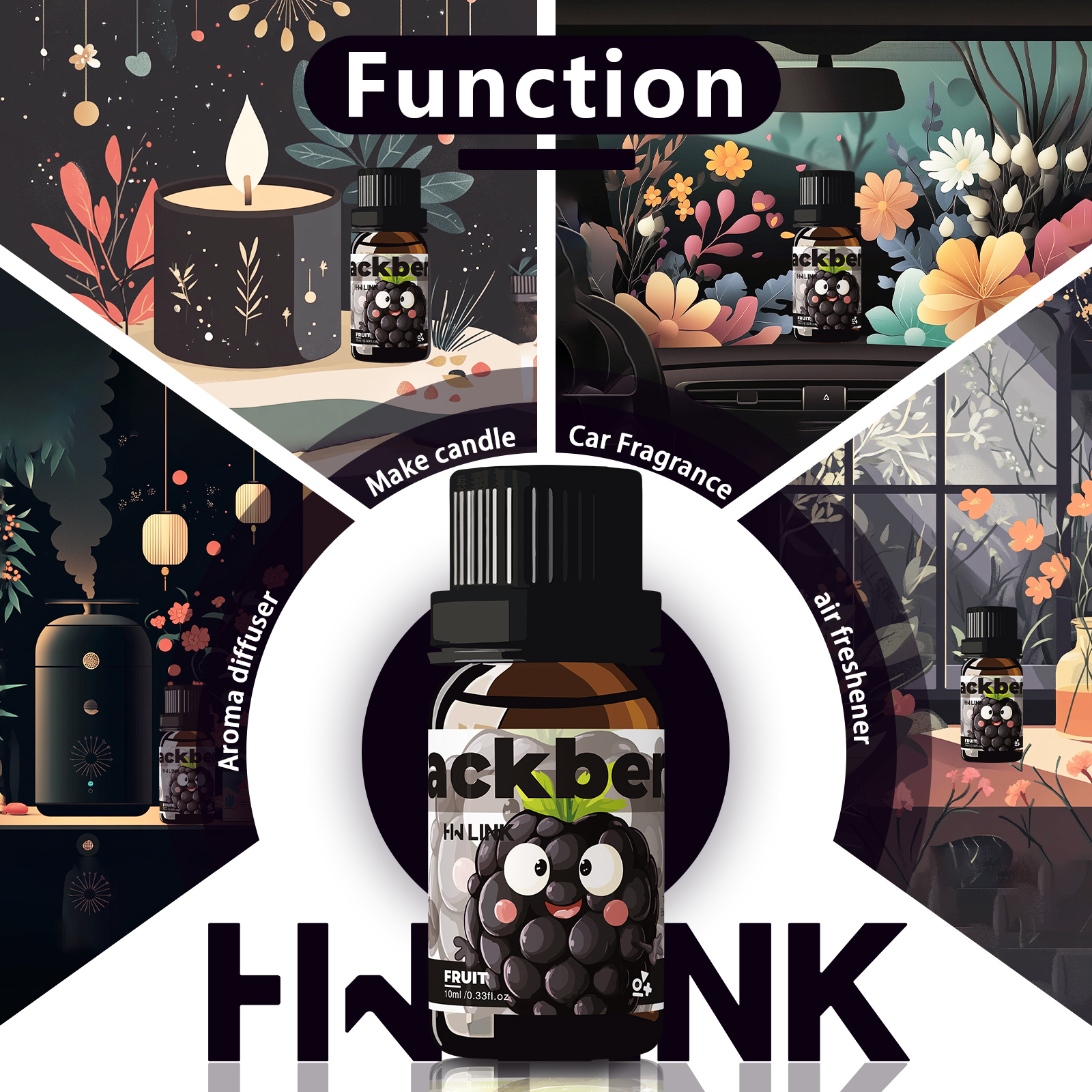 Blackberry Essential Oil Black - Soap Making Fragrance incelemesi ve fiyatı