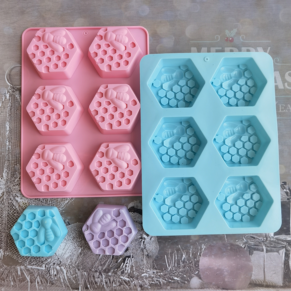 Silicone Hexagonal Bee Soap Mo - Soap Making Guide For Beginners incelemesi ve fiyatı