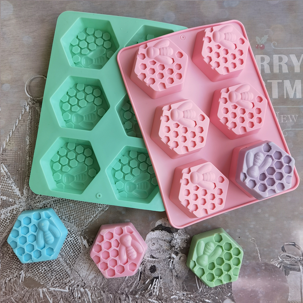 Silicone Hexagonal Bee Soap Mo - Soap Making Guide For Beginners incelemesi ve fiyatı