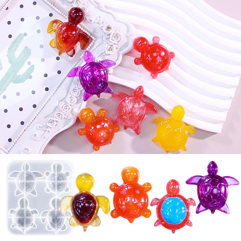 Four Turtles Plaster Silicone  - Soap Making Molds incelemesi ve fiyatı