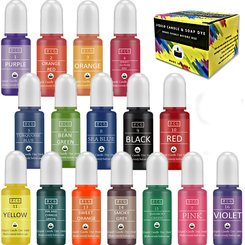 16-Color Highly Concentrated C - Soap Making Liquid incelemesi ve fiyatı