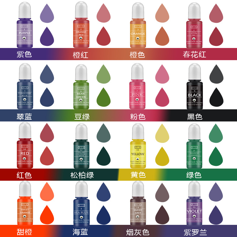 16-Color Highly Concentrated C - Soap Making Liquid incelemesi ve fiyatı