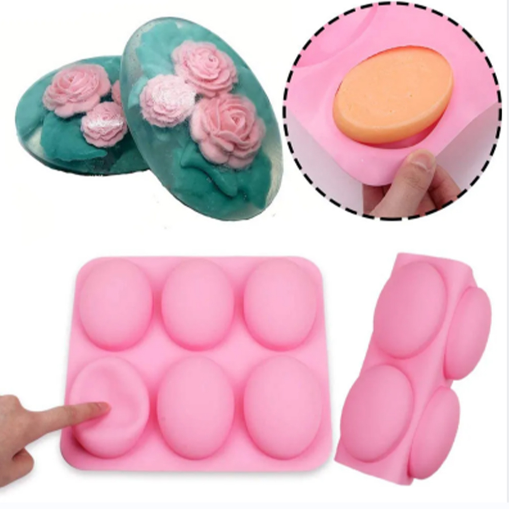 6 Cavities Multifunctional Ova - Soap Making Guide For Beginners incelemesi ve fiyatı