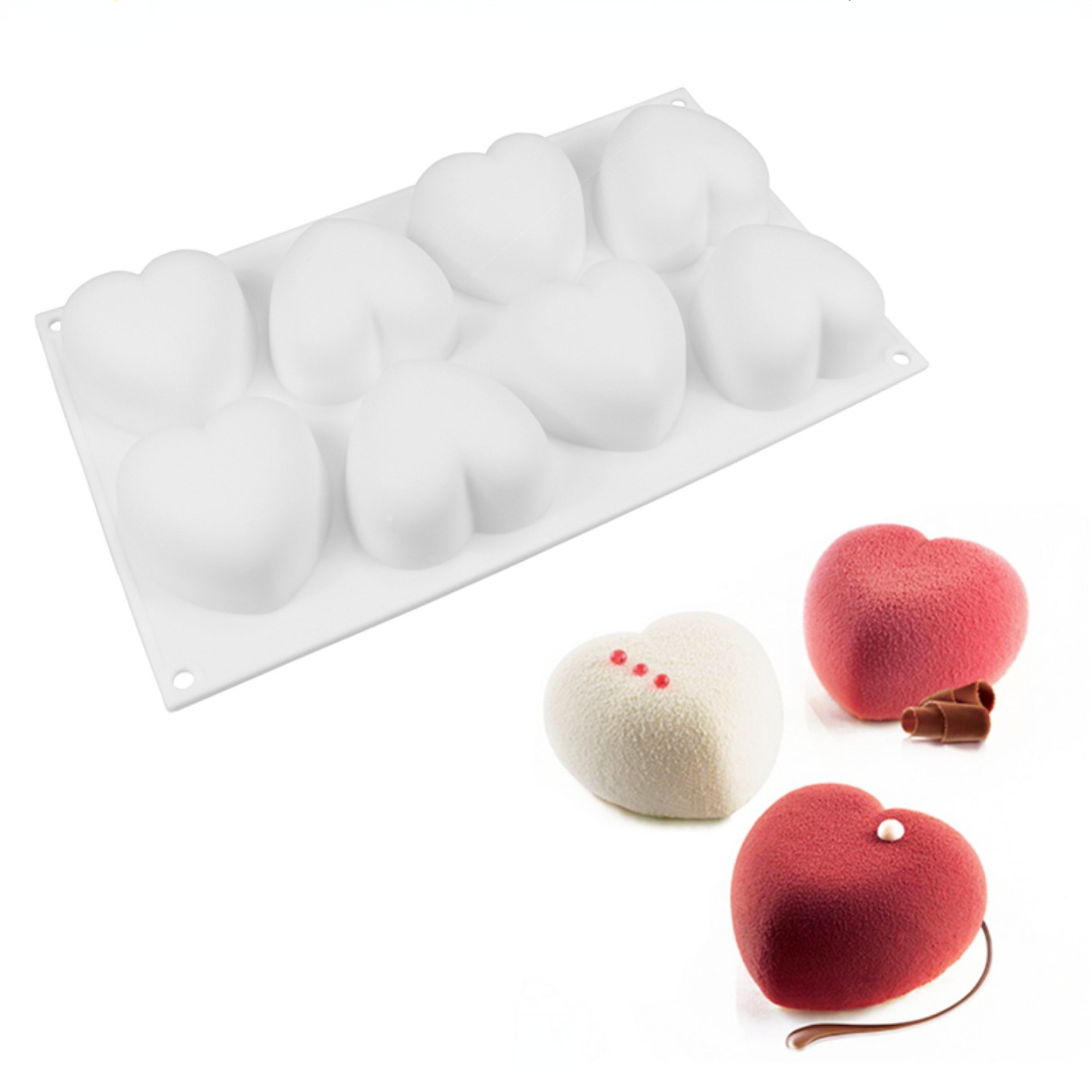 Love Heart Silicone Soap Mold  - Soap Making Fragrance incelemesi ve fiyatı