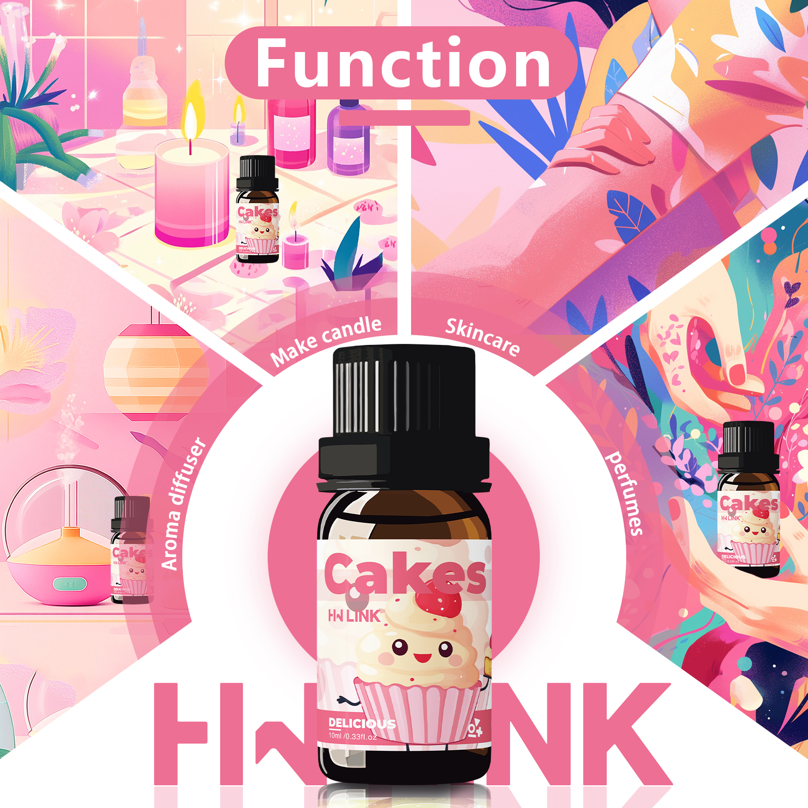 10ml Cakes Essential Oils Perf - Soap Making Fragrance incelemesi ve fiyatı