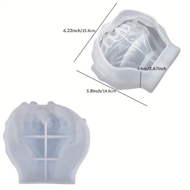 1pc Hand Plaster Mold for Resi - Soap Making Pot incelemesi ve fiyatı