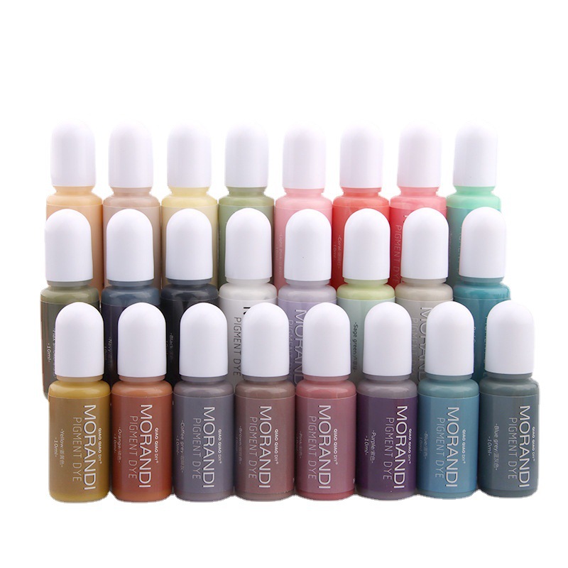 24 Colors Epoxy Resin Pigments - Soap Making Liquid incelemesi ve fiyatı