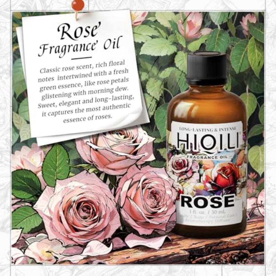 HIQILI Rose Fragrance Oil for  - Soap Making Fragrance incelemesi ve fiyatı