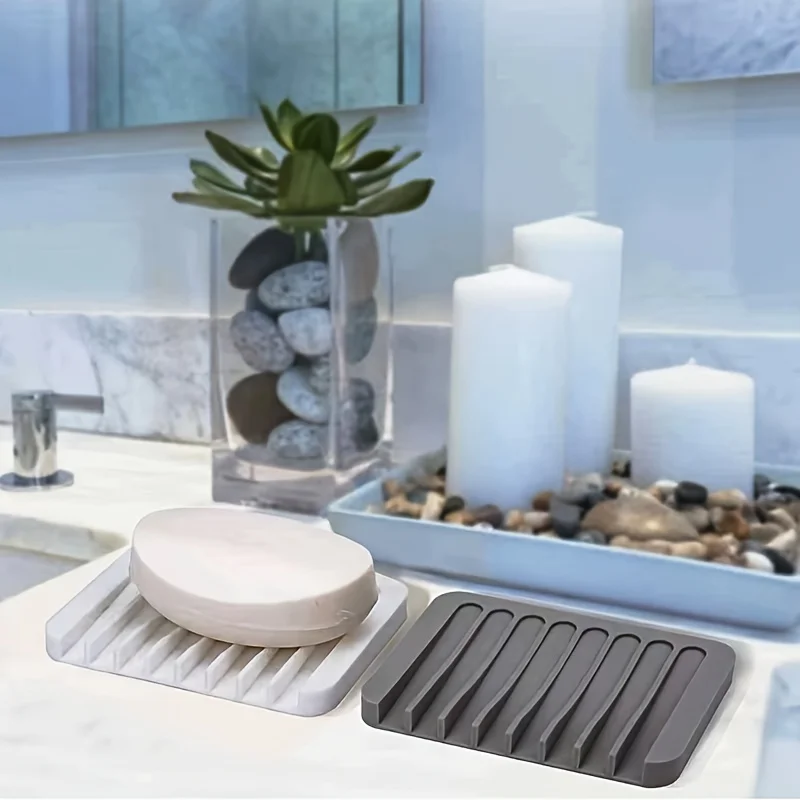 New 1PC Silicone Draining Soap - Soap Making Box incelemesi ve fiyatı