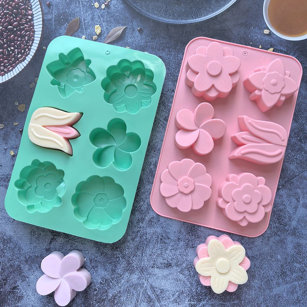 kinds Flower Silicone Molds Di - Soap Making Guide For Beginners incelemesi ve fiyatı