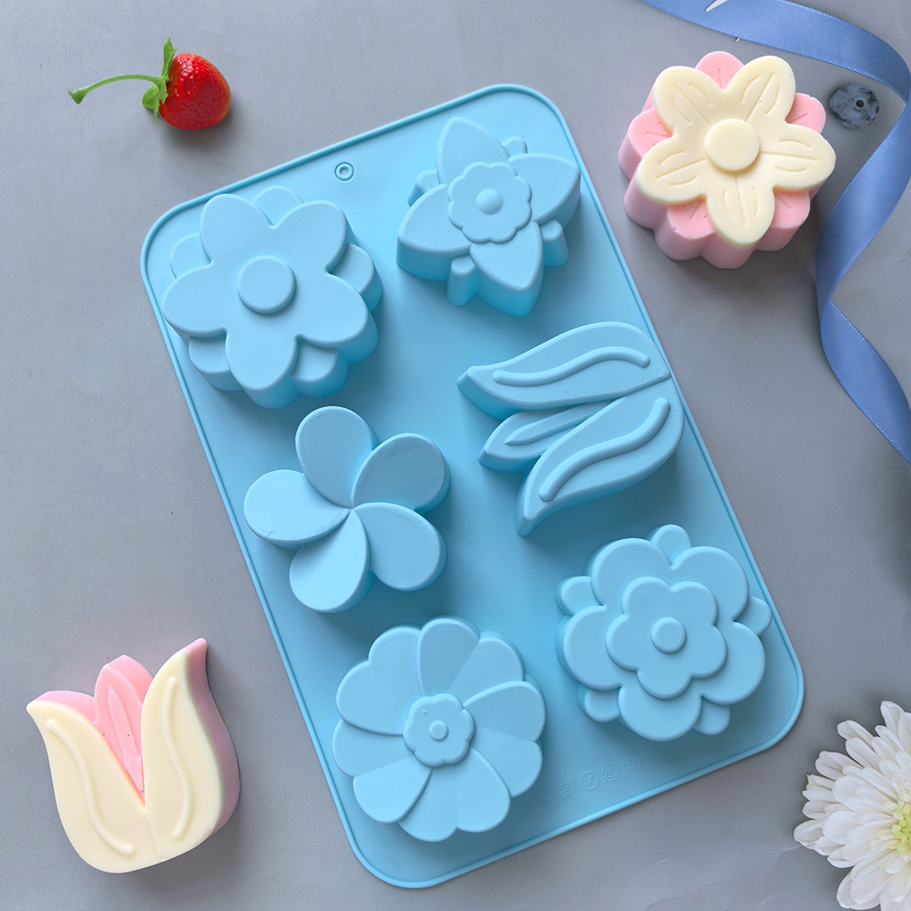 kinds Flower Silicone Molds Di - Soap Making Guide For Beginners incelemesi ve fiyatı