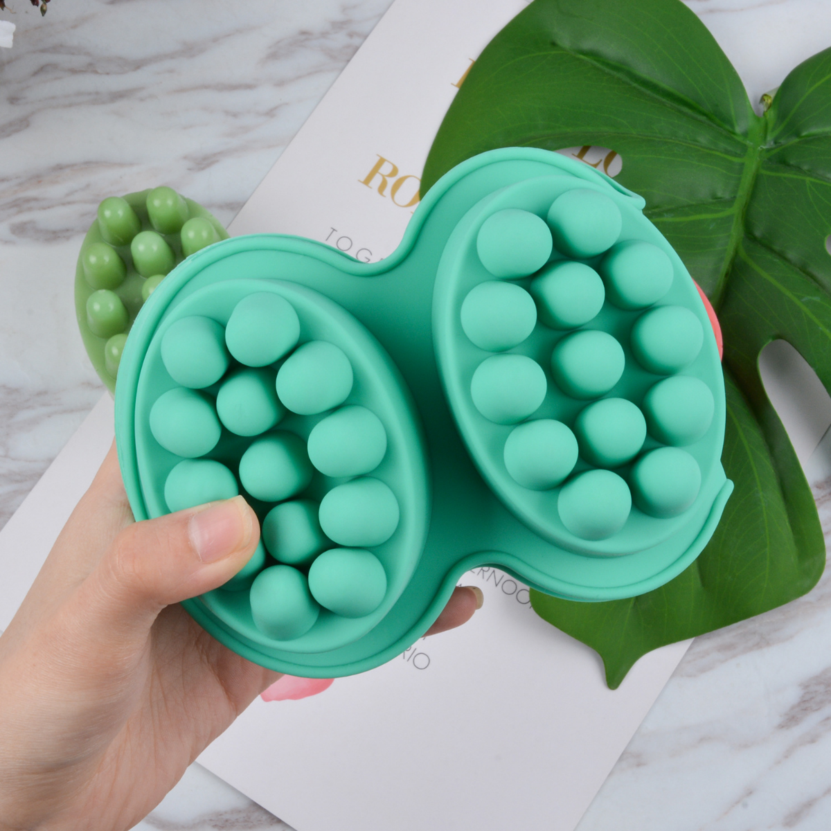 4 Hole Oval Massage Soap Silic - Soap Making Guide For Beginners incelemesi ve fiyatı