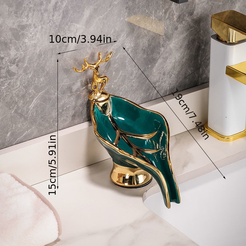 Self-draining Soap Dish Leaf S - Soap Making Box incelemesi ve fiyatı