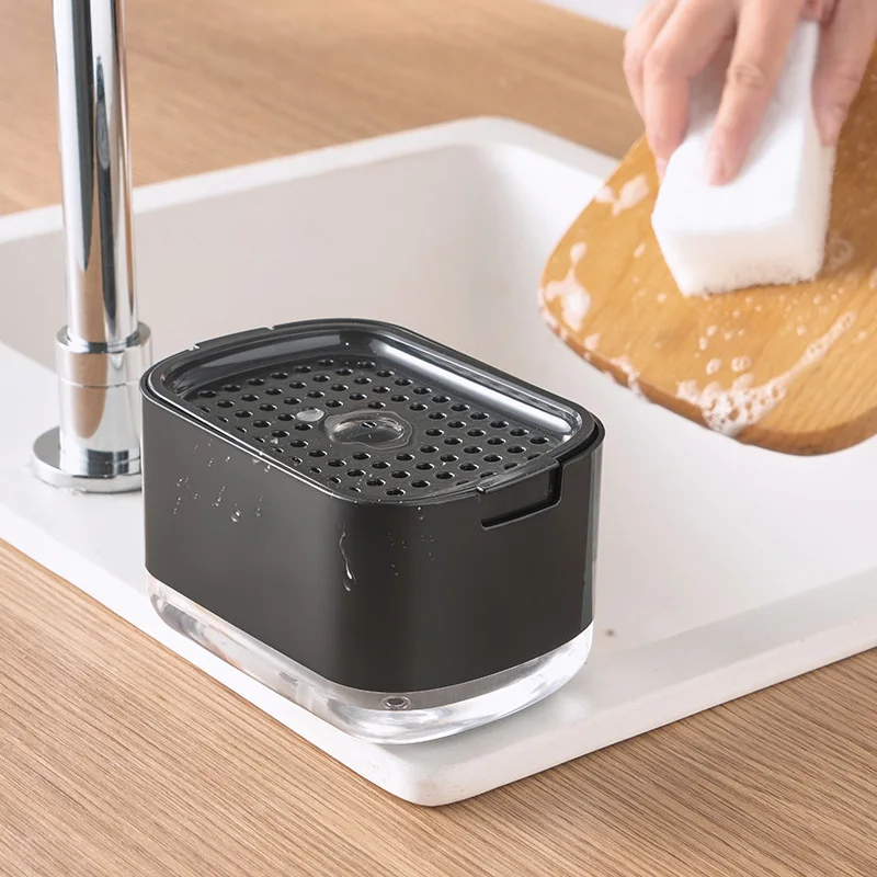 Soap Dispenser With Sponge Hol - Soap Making Liquid incelemesi ve fiyatı