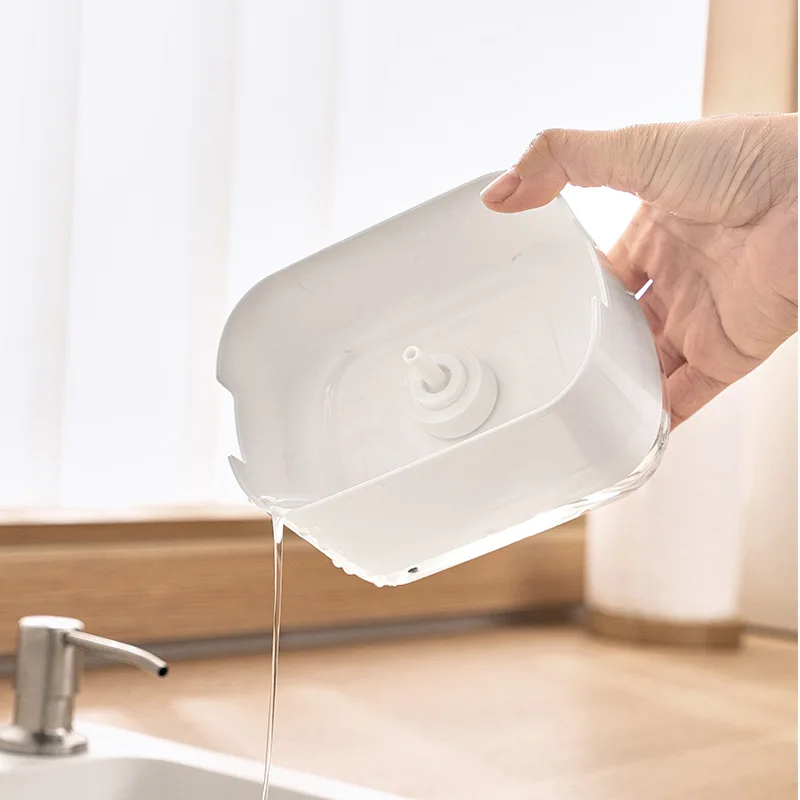 Soap Dispenser With Sponge Hol - Soap Making Liquid incelemesi ve fiyatı