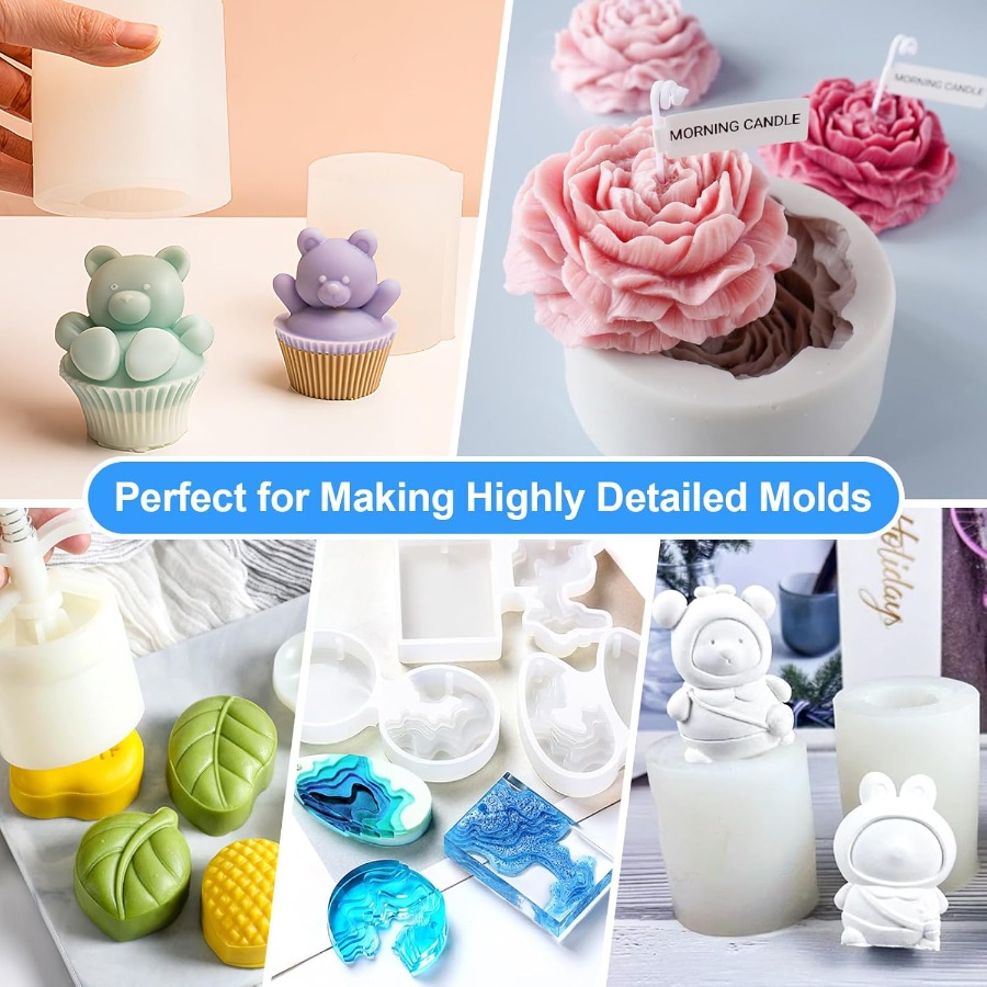 Silicone Mold Making Kit, 38.8 - Soap Making Liquid incelemesi ve fiyatı