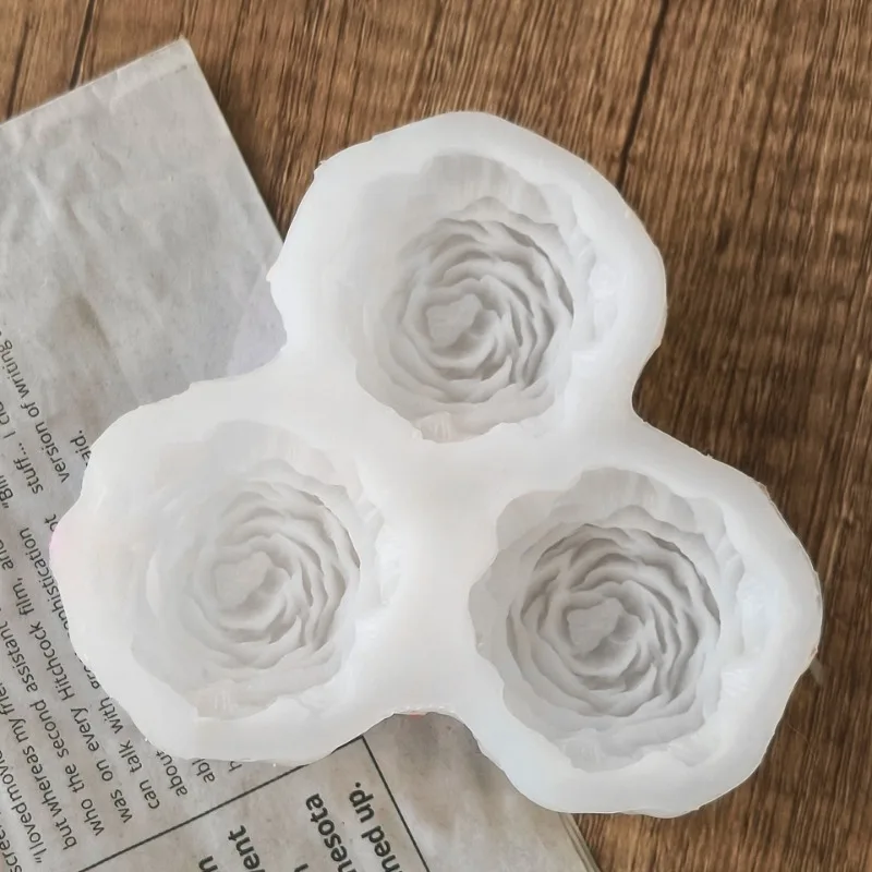 Peony Flower Candle Silicone M - Soap Making Molds incelemesi ve fiyatı